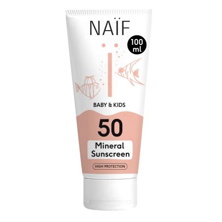 Naif Baby & Kids Mineral Sunscreen SPF50
