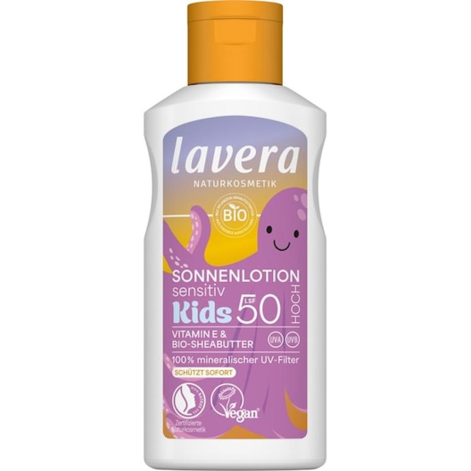 Lavera Sun Sensitiv Zonnebrandcrème Gevoelig Kinderen SPF 50 Zonbescherming Unisex 100 ml