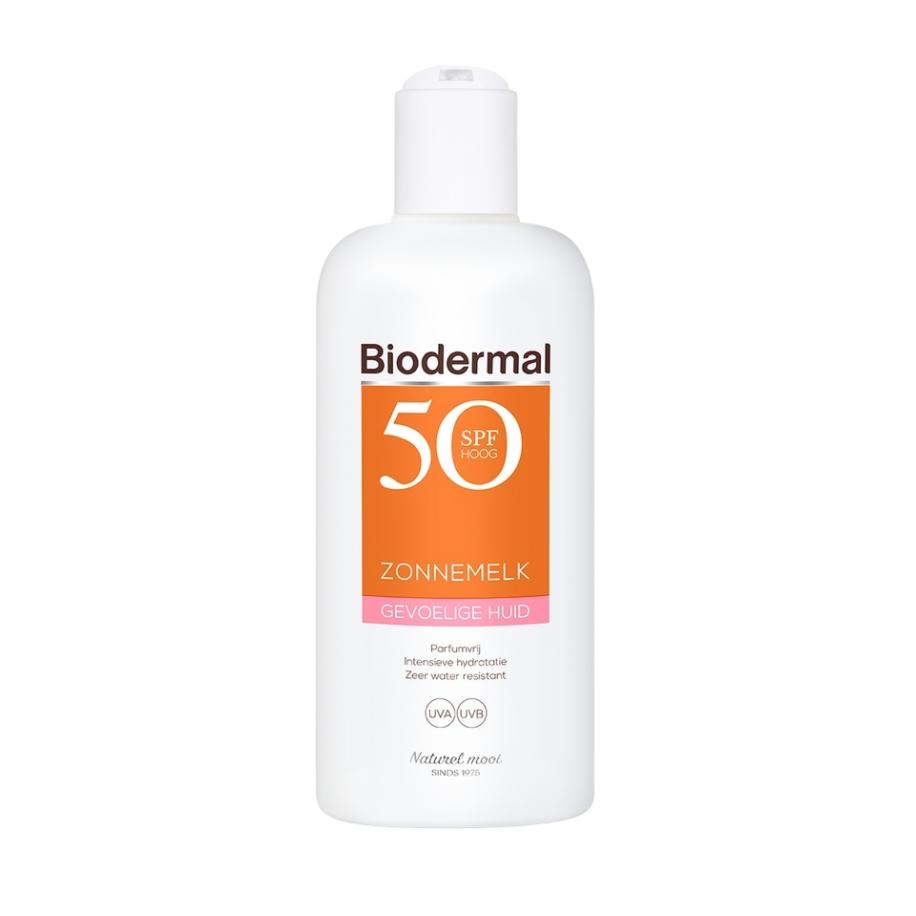 Biodermal Gevoelige Huid Zonnemelk - Zonnebrand met SPF50