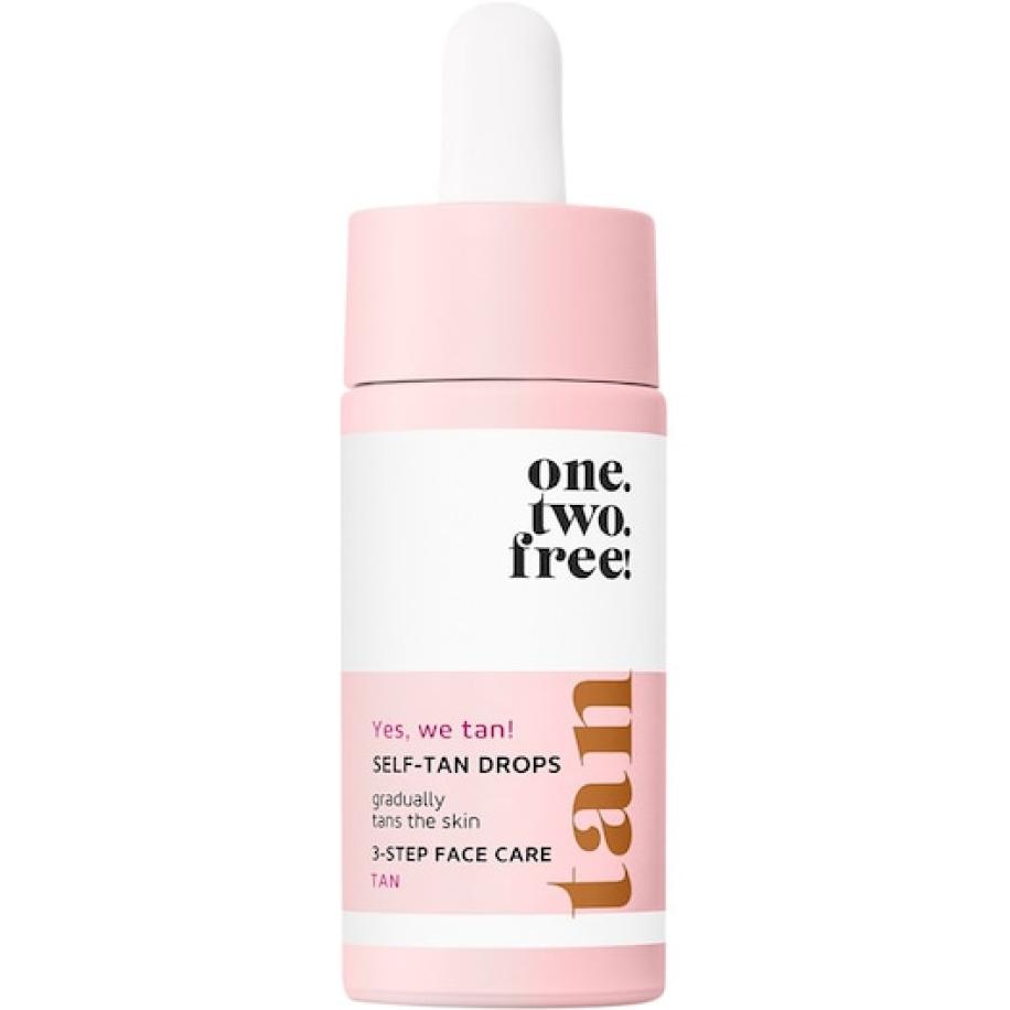 One.two.free! Gezichtsverzorging Self-Tan Drops Zelfbruiner Dames 15 ml