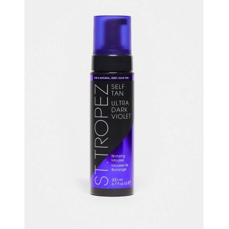 St.Tropez Self Tan Ultra Dark Violet Bronzing Mousse Ultradonkere zelfbruinende mousse 200ml-Geen kleur