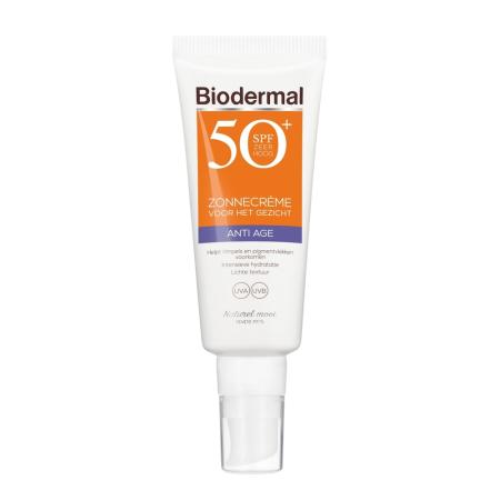 Biodermal Anti Age Zonnecrème Gezicht SPF50+