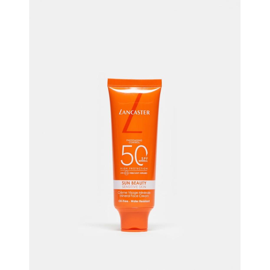 Lancaster Sun Beauty Sensitive Skin Mineral Face Cream SPF50 50 ml-Geen kleur