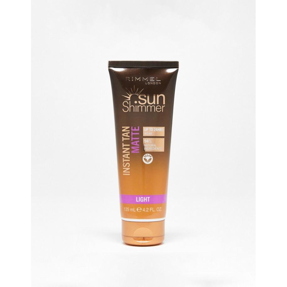 Rimmel London Sunshimmer Instant Tan Face & Body Zelfbruiner voor gezicht en lichaam Light Matte 125ml