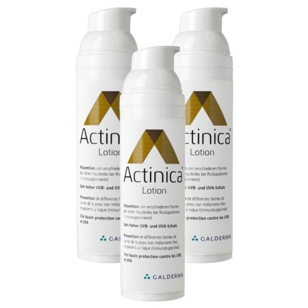 Actinica Lotion SPF50+ Trio-verpakking