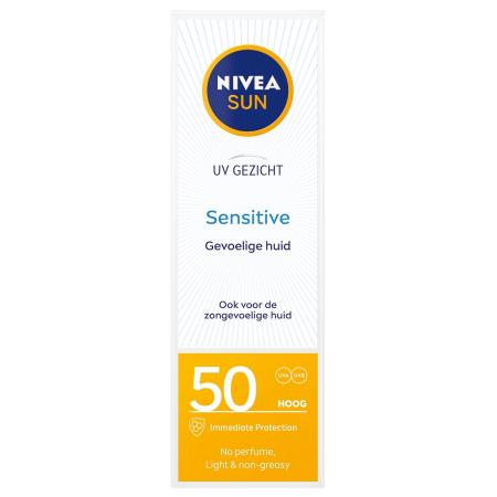 Nivea Sun Face Sensitive Gezichtszonnecrème SPF50