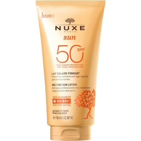 Nuxe Sun Melting Lotion High Protection SPF 50 Zonbescherming Dames 150 ml