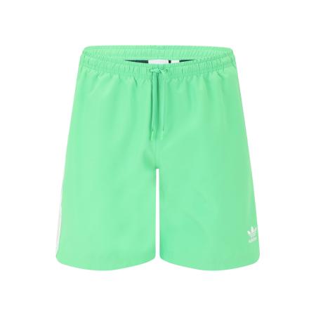 Adidas ADIDAS ORIGINALS Zwemshorts Adicolor lichtgroen / wit