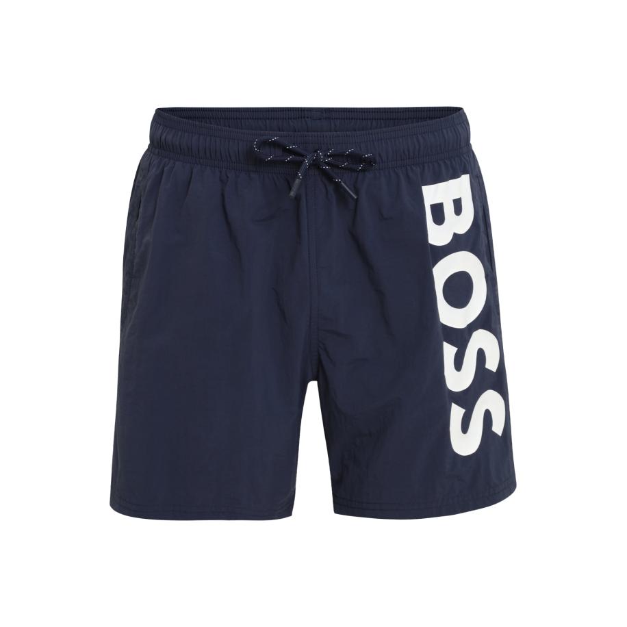 Hugo Boss BOSS Zwemshorts Octopus marine / wit -