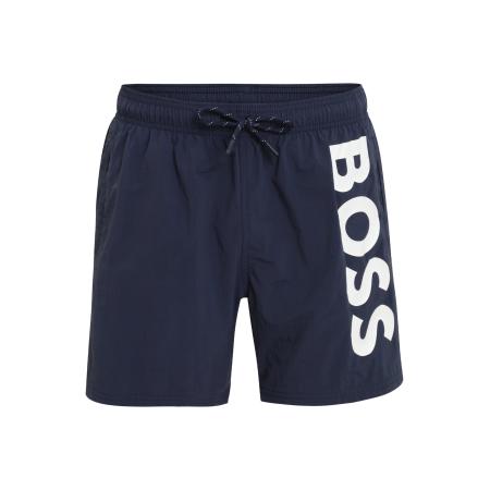 Hugo Boss BOSS Zwemshorts Octopus marine / wit