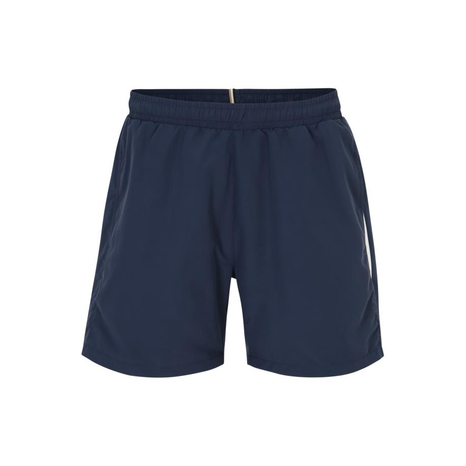 Hugo Boss BOSS Zwemshorts Dolphin donkerblauw / wit -