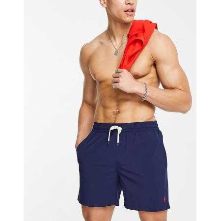 Polo Ralph Lauren - Traveller - Zwemshort in marineblauw