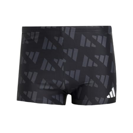 adidas Performance ADIDAS PERFORMANCE Sportzwembroek Logo Graphic Swim Boxers 2 antraciet / zwart / wit