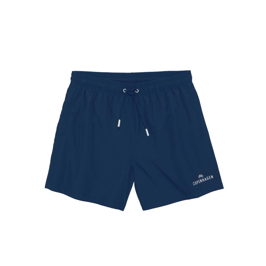 Copenhagen Studios Copenhagen Studios Zwemshorts nachtblauw / wit -