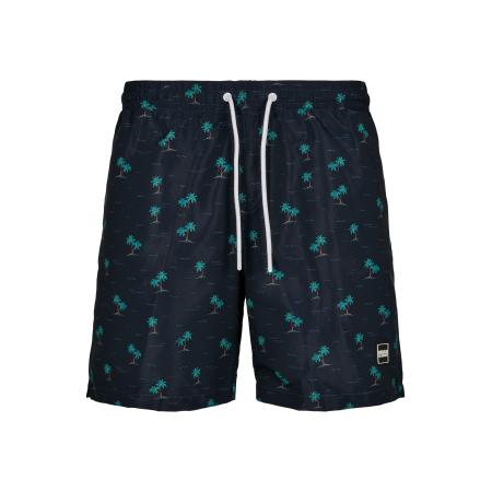 Urban Classics Urban Classics Zwemshorts nachtblauw / gemengde kleuren