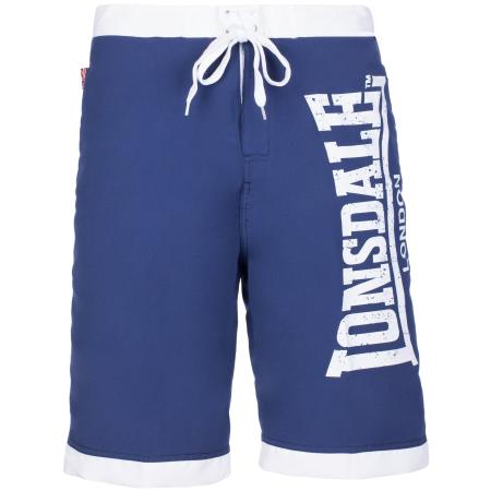 LONSDALE Zwemshorts navy / wit