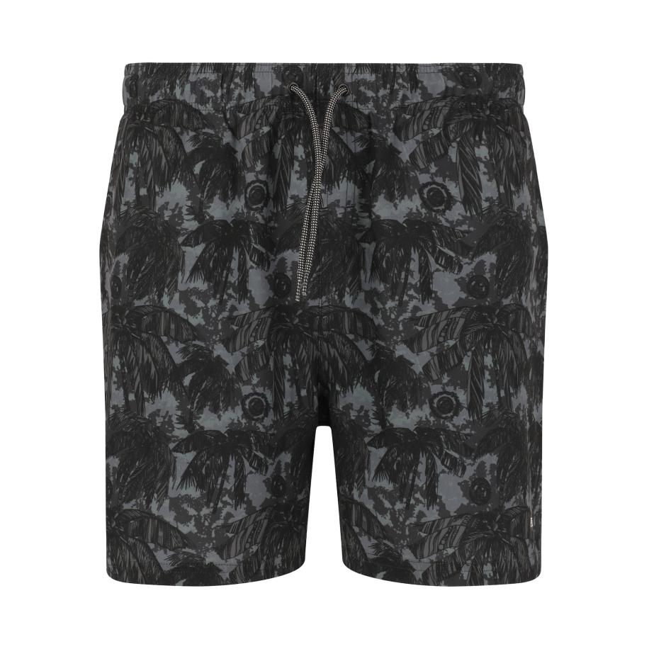 Cruz Cruz Zwemshorts Kasper grijs / zwart -