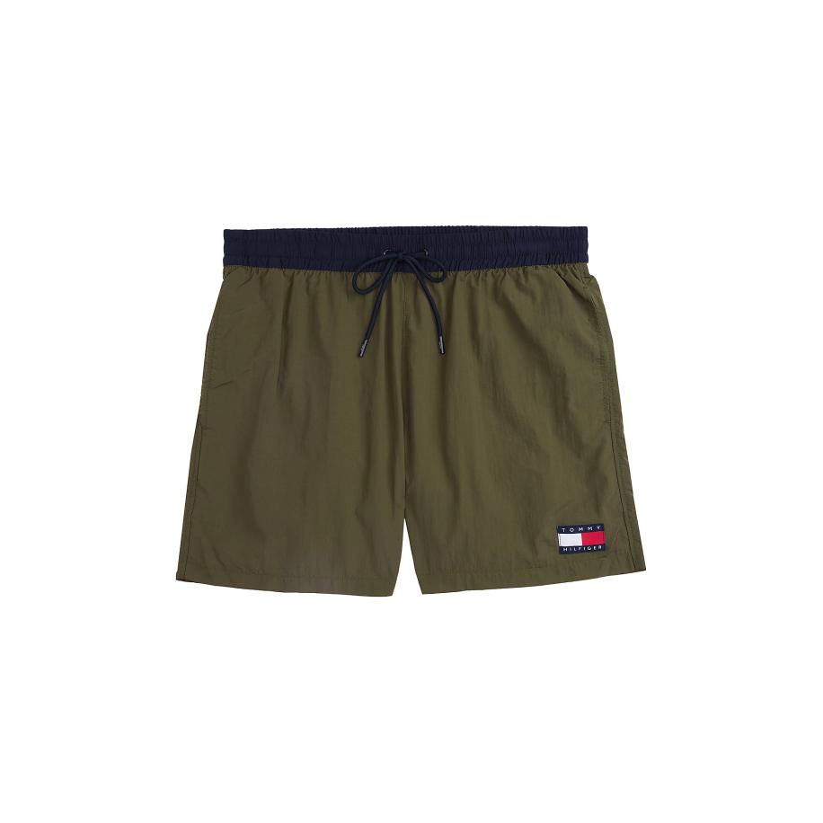 Tommy Hilfiger Underwear Tommy Hilfiger Underwear Zwemshorts Heritage navy / olijfgroen / cranberry / wit -