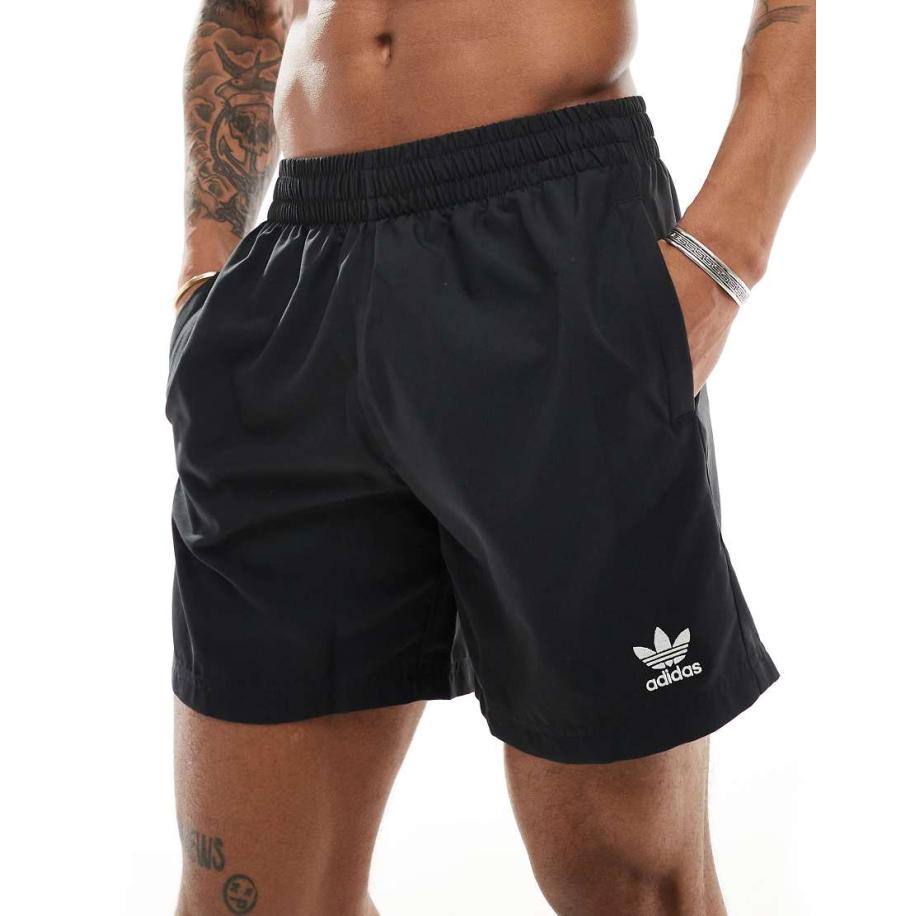 adidas Originals - Adicolour Essentials - Zwemshort in zwart Zwart