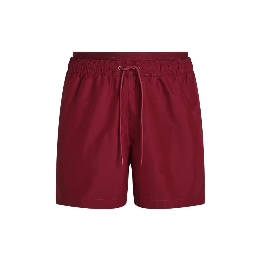 Calvin Klein Calvin Klein Swimwear Zwemshorts Meta Legacy bourgogne -
