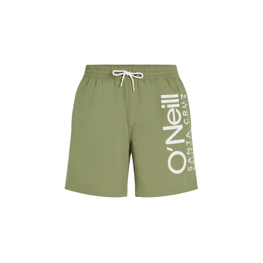 O'Neill ONEILL Zwemshorts Original Cali 16 olijfgroen / wit -