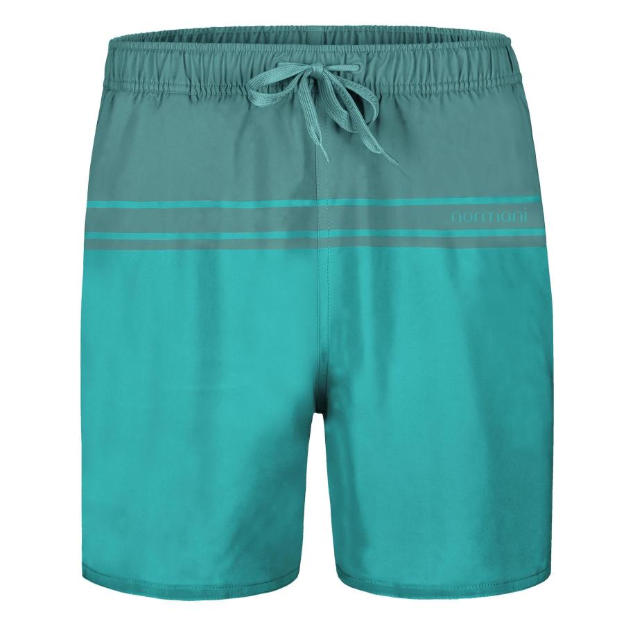 normani normani Zwemshorts Makaha turquoise / donkergroen -