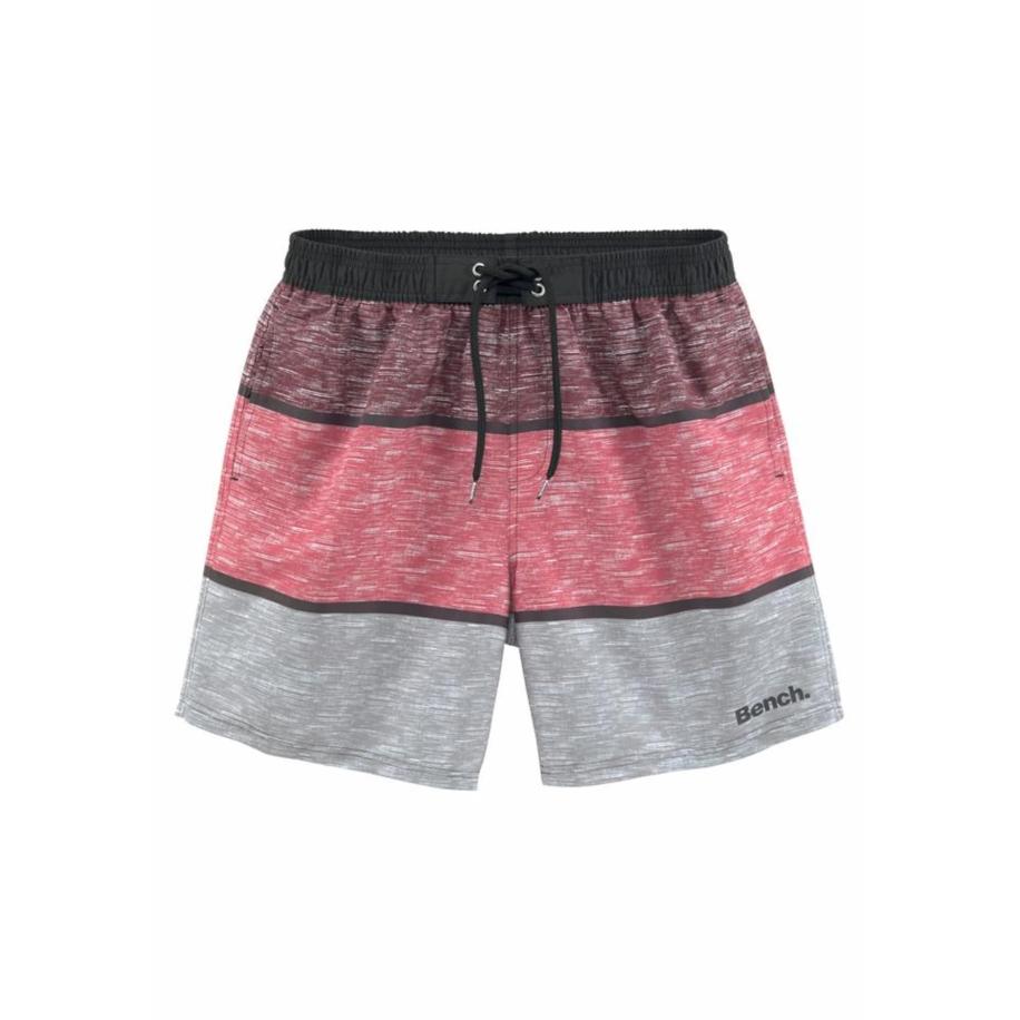 Bench BENCH Zwemshorts Mac grijs / oudroze / bordeaux -
