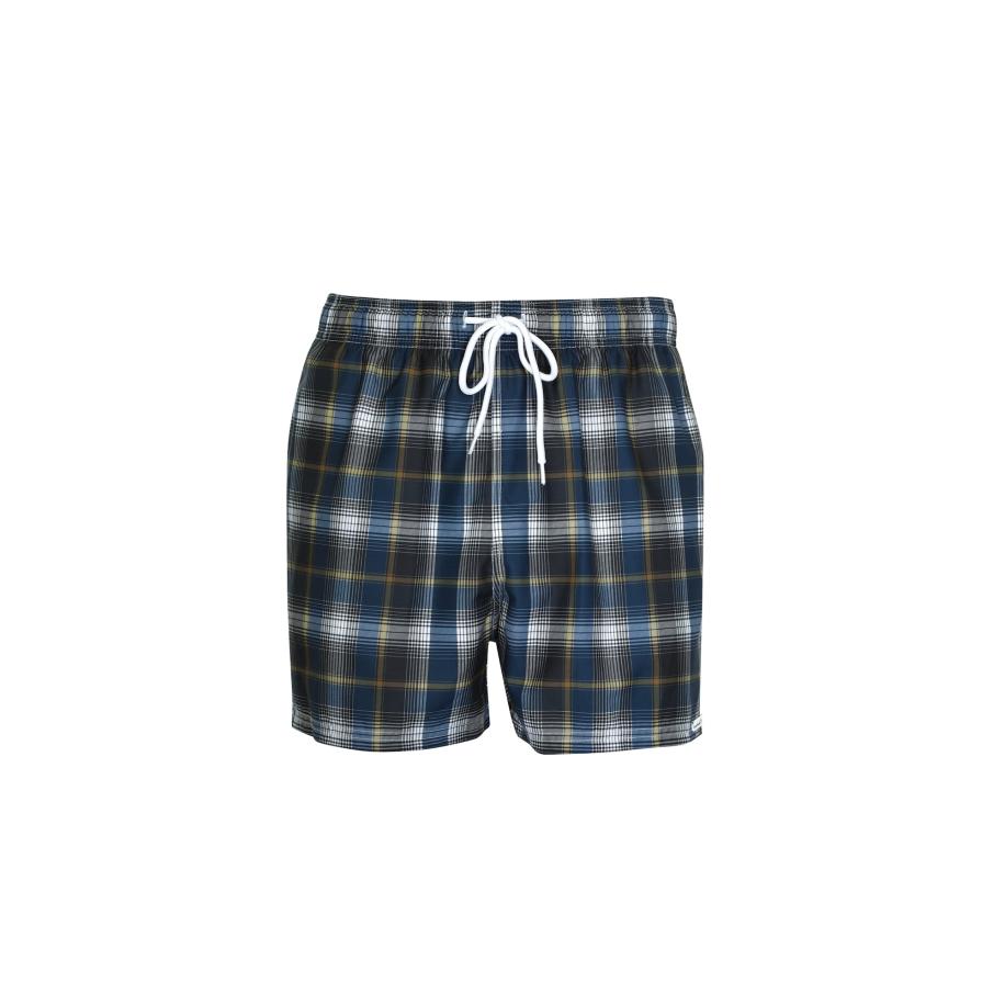 WAVEBREAKER wavebreaker Zwemshorts donkerblauw / bruin / riet / wit -