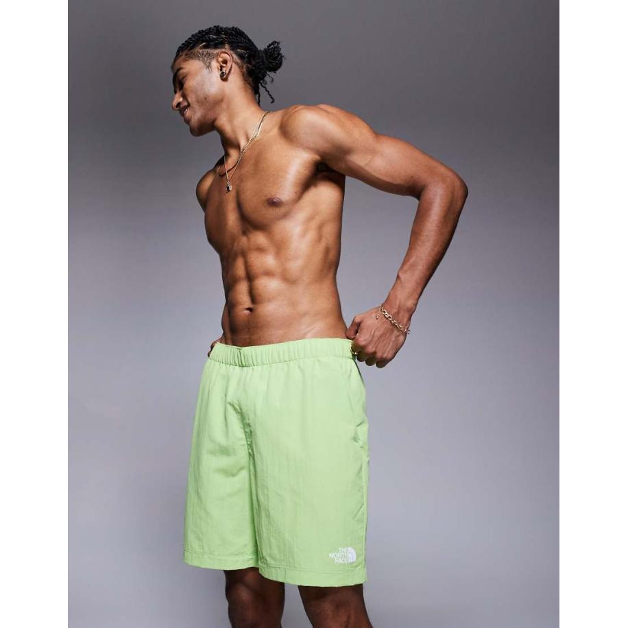 The North Face - W - Zwemshort met logo in groen Groen