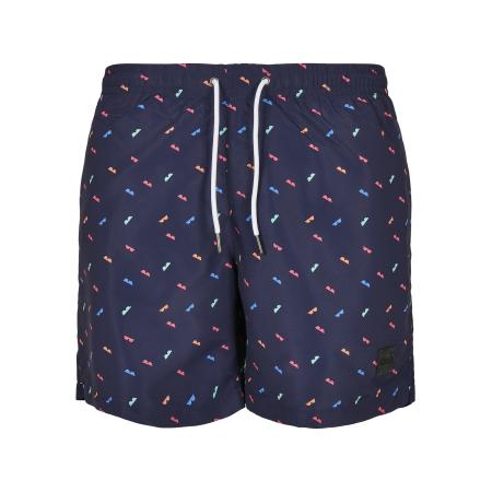 Urban Classics Urban Classics Zwemshorts marine / royal blue/koningsblauw