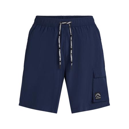 Karl Lagerfeld Karl Lagerfeld Boardshorts RUE ST-GUILLAUME blauw / zwart / wit