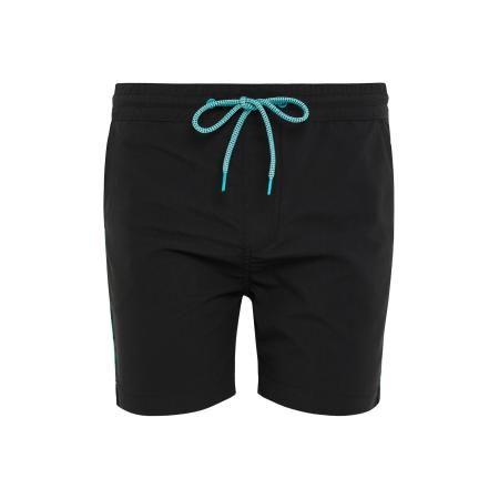 Threadbare Threadbare Zwemshorts Briar aqua / zwart