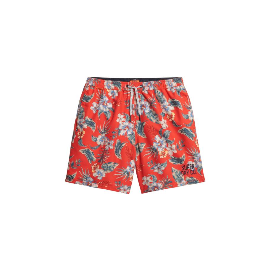 Superdry Superdry Zwemshorts blauw / groen / rood -