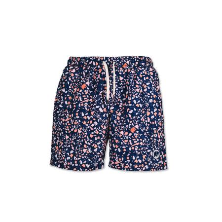 Trendsplant Trendsplant Zwemshorts TERRAZZO SEAQUAL®YARN blauw
