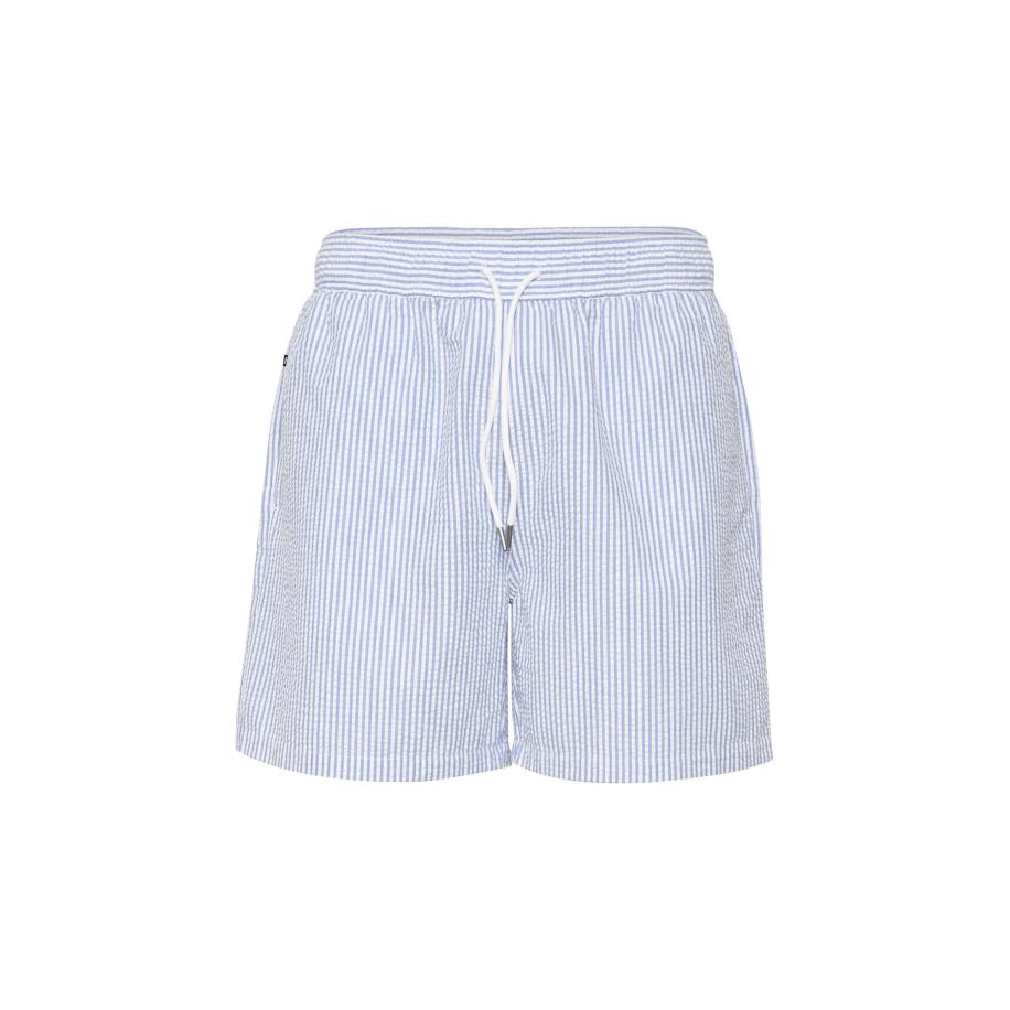 Matinique Matinique Zwemshorts hemelsblauw / wit -