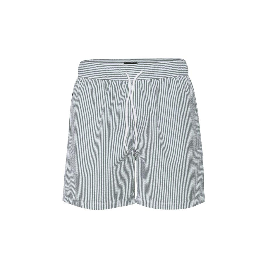 Matinique Matinique Zwemshorts Swimmer pastelgroen / wit -