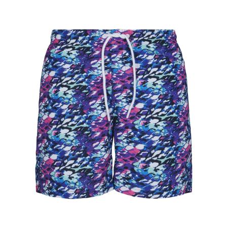 Urban Classics Urban Classics Zwemshorts blauw / mintgroen / fuchsia / wit