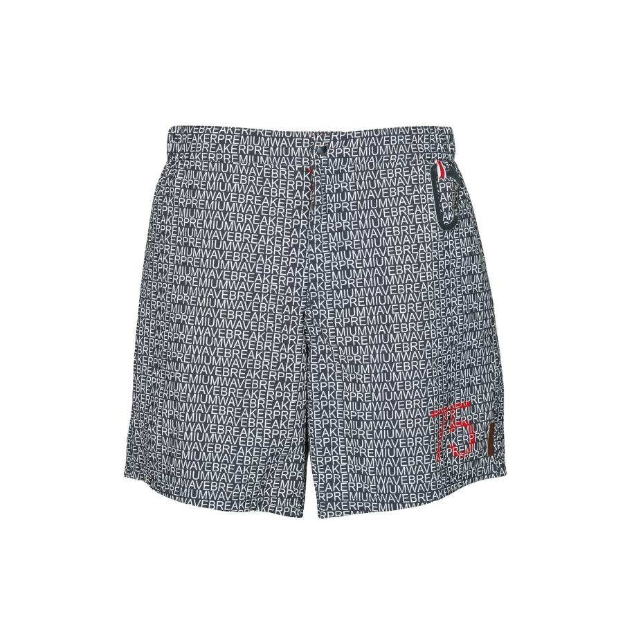 WAVEBREAKER wavebreaker Zwemshorts grijs / rood / wit -