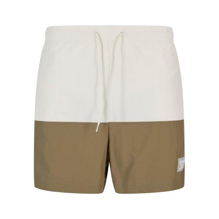 Karl Kani Karl Kani Zwemshorts olijfgroen / offwhite