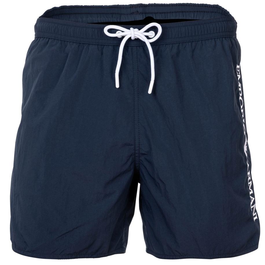 Emporio Armani Emporio Armani Zwemshorts donkerblauw / wit -