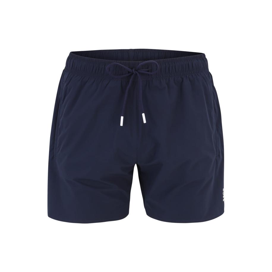 Hugo Boss BOSS Zwemshorts Iconic beige / donkerblauw / zwart / wit -