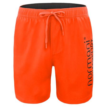 normani normani Zwemshorts Nio oranje / zwart