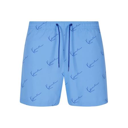 Karl Kani Karl Kani Zwemshorts saffier / lichtblauw