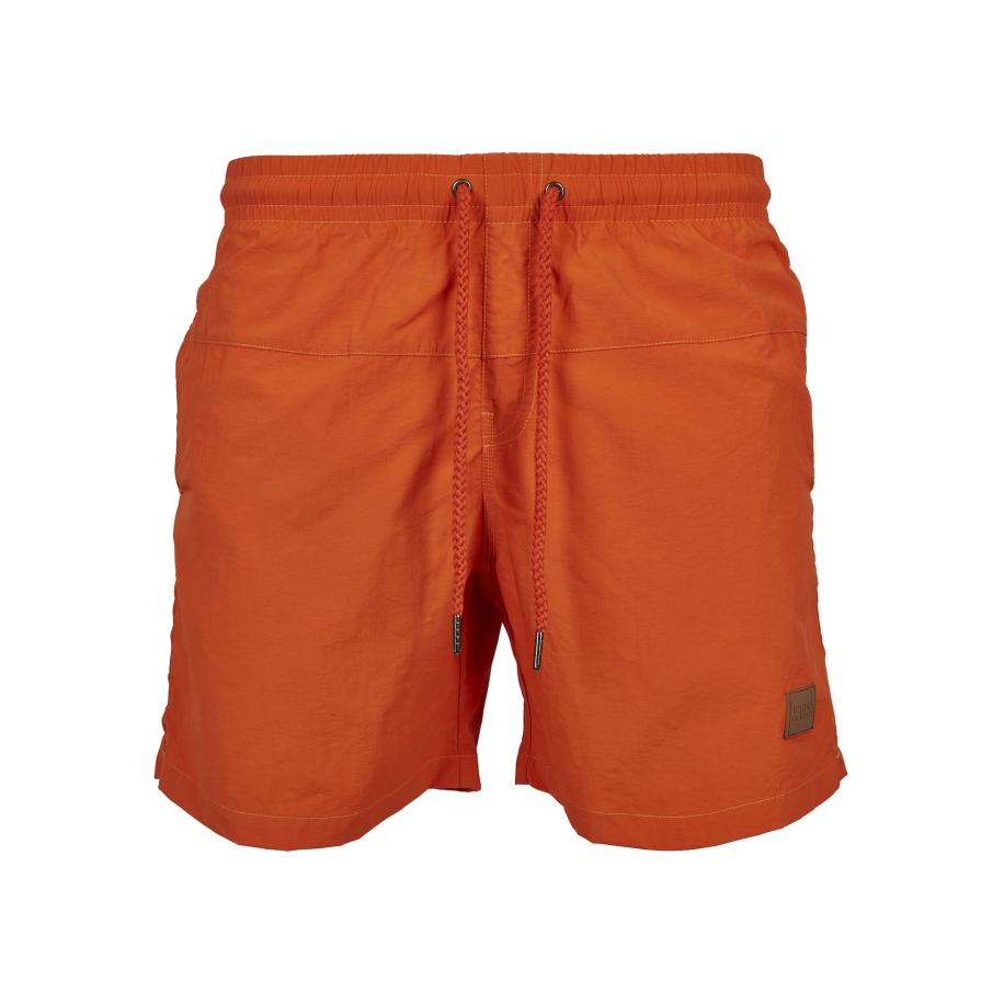Urban Classics Urban Classics Zwemshorts donkeroranje -