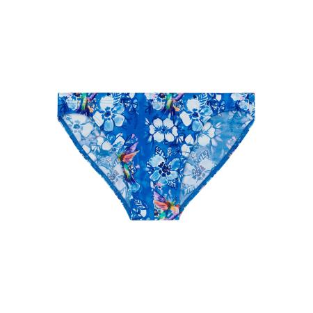 HOM HOM Zwembroek Swim Micro Briefs Colibris blauw