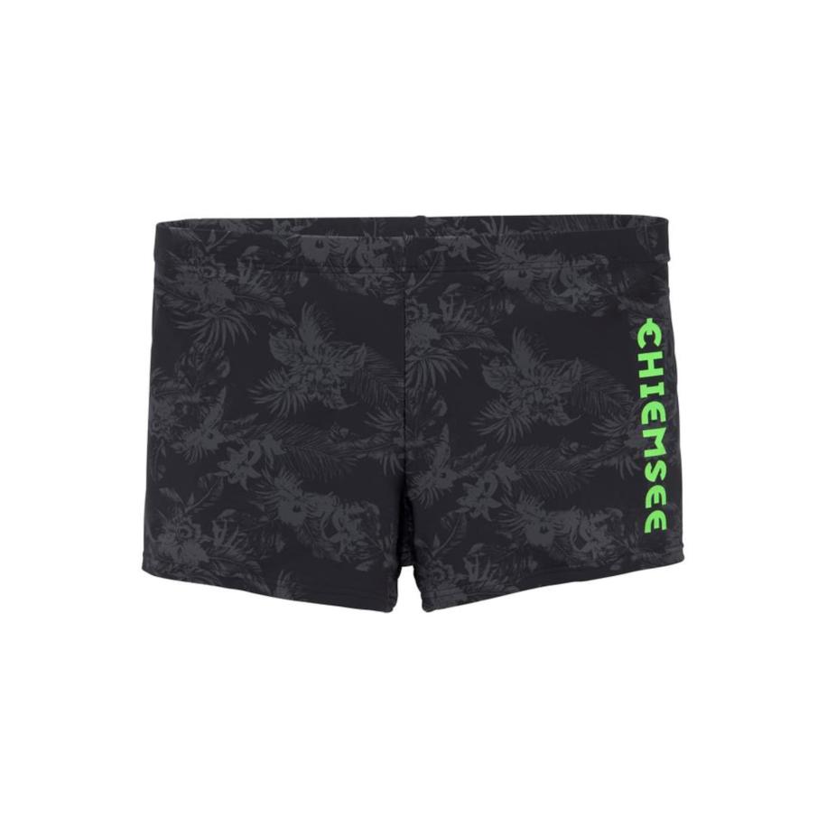 Chiemsee CHIEMSEE Zwembroek donkergrijs / kiwi / zwart -