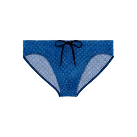 HOM HOM Zwembroek Swim Mini Brief Hendaye blauw