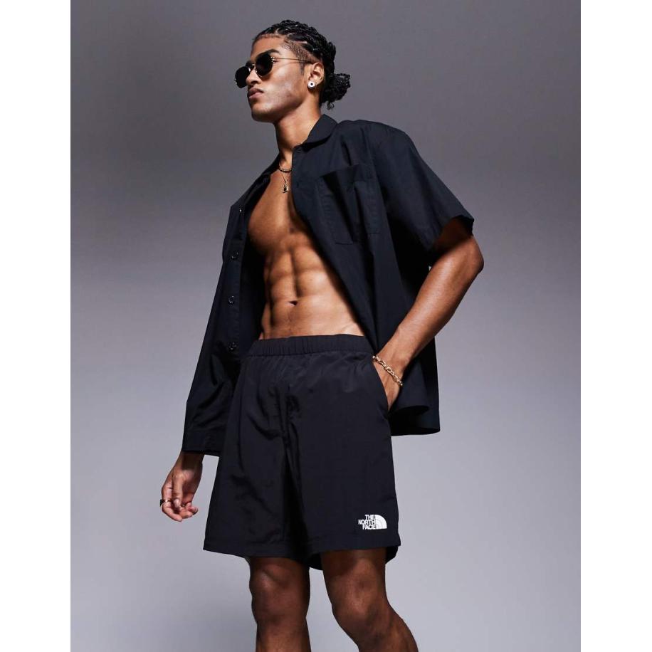 The North Face - W - Zwemshort met logo in zwart Zwart