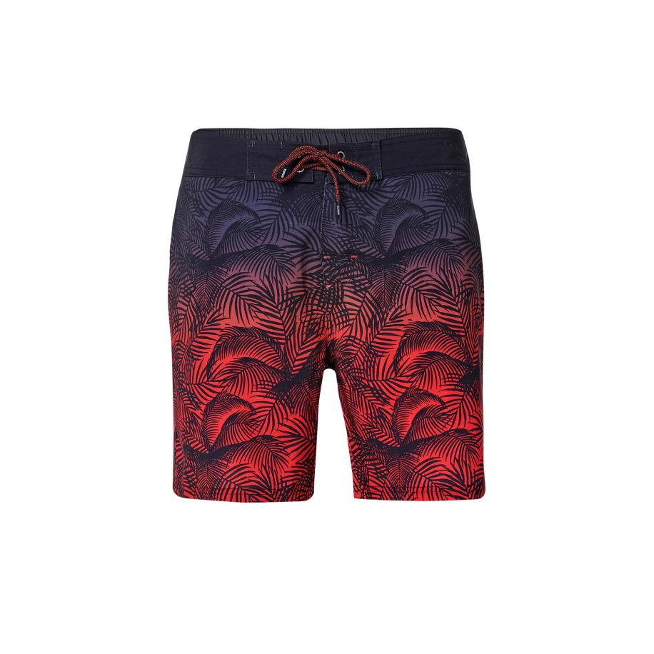 KOROSHI KOROSHI Zwemshorts marine / navy / orchidee / rood -