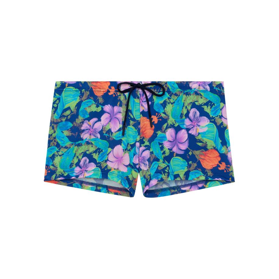 HOM HOM Zwembroek Balata Swim Shorts navy / gemengde kleuren -